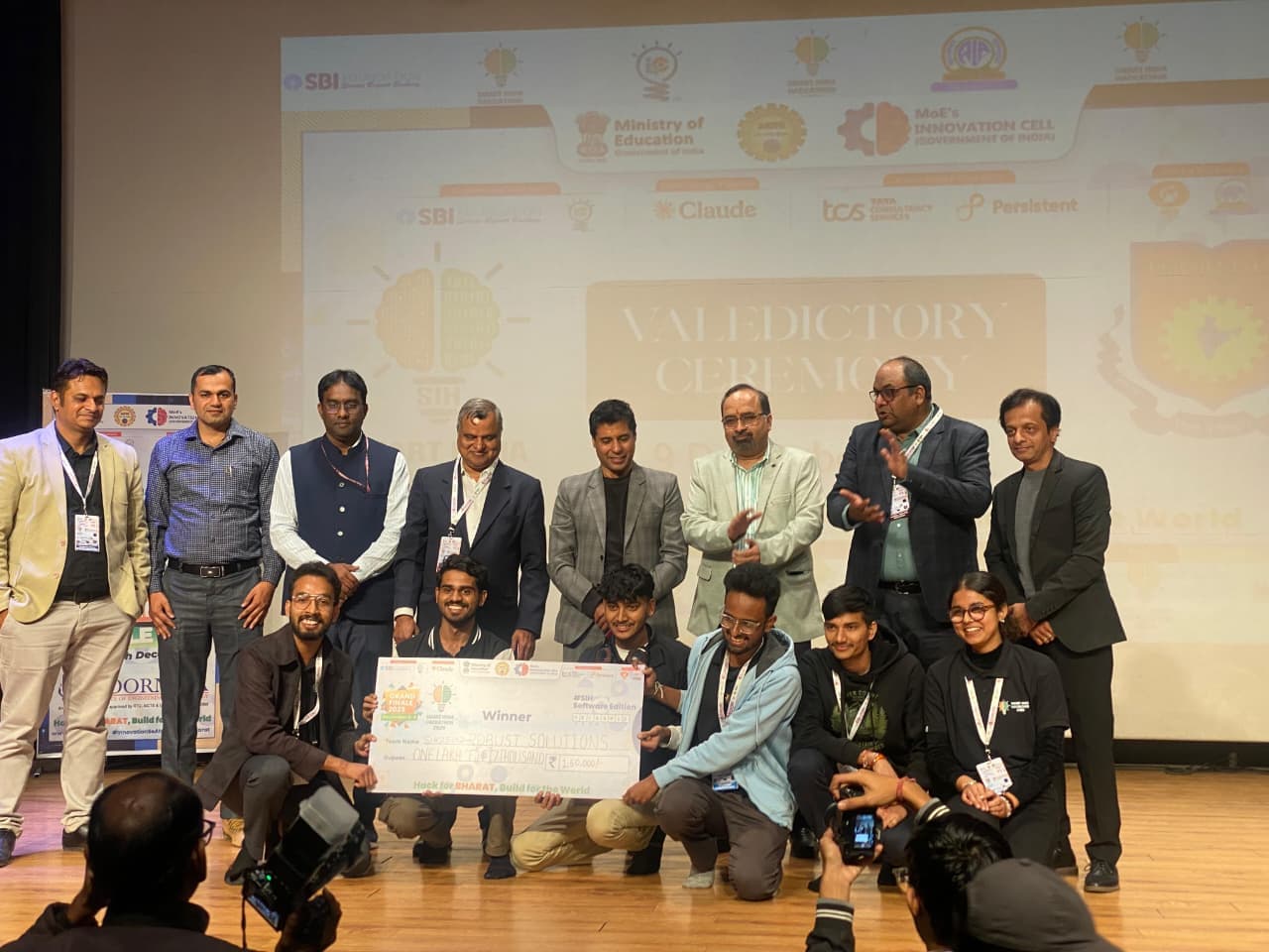 Team Robust Solutions, SIH 2025 Winner from BIT Sindri